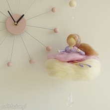 Mobil - Różowa wróżka na chmurce