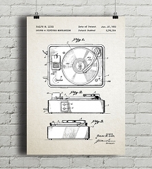 Gramofon - patent - plakat ...