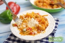 Kurczak w sosie słodko-kwaśnym