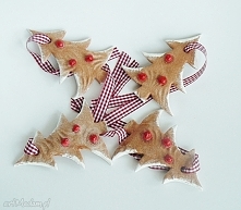 Choinkowe zawieszki. Dekoracja świąteczna.