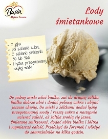 lody śmietankowe