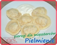 PIELMIENIE - bardzo smaczne pierogi nadziewane surowym mięsem wieprzowo-wołowym z dodatkiem cebuli i czosnku. 
Są trochę pracochłonne, ale warto czasem poświęcić trochę więcej c...