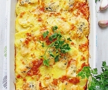 Zapiekanka ziemniaczano - pietruszkowa