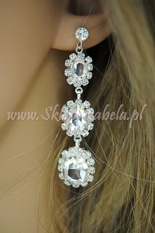 Kolczyki kryształki