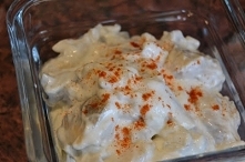 Śledzie w śmietanie