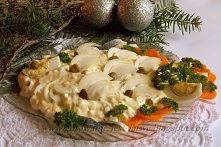 Śledzie w sosie tatarskim