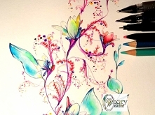 Kwiat - element ozdobny - w...