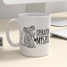 Nie masz pomysłu na oryginalny upominek dla informatyka? Oto nasza propozycja.
Kubek z nadrukiem
operator myszki
Jeśli podczas składania zamówienia podasz imię informatyka - zna...