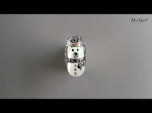 NeoNail Shorts - Zimowy miś z dodatkami z #DiamondsCollection