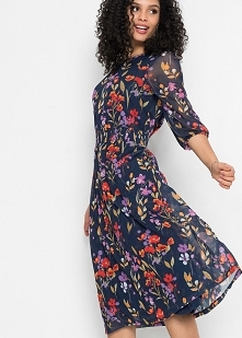Sukienka w kwiaty - link w ...