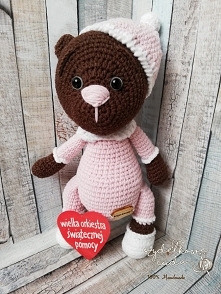 miś śpioszek.
24 cm wysokości
Zrobiony specjalnie na licytacje WOŚP!
Gramy dla dzieci i bez focha.


Zapraszam na stronę na Fb: Szydełkowe Cuda

Instagram: szydelkowe_cuda_sklep