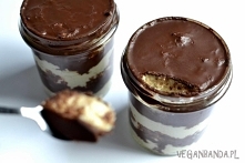 Jaglane bounty w słoiczkach