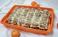 Ciasto Góra Lodowa z kremem budyniowym i polewą z mleka w proszku - pyszne