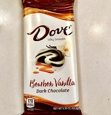nowość od Dove ! ciemna czekolada z winilią Bourbon !