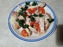 usmażone kawałki fileta z k...