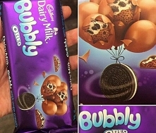 nowa czekolada od dairy milk ! bąbelkowa oreo !