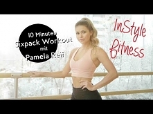 10 Minuten Sixpack Workout mit Pamela Reif