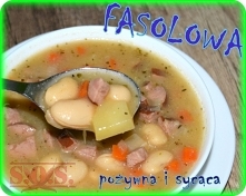 Pyszna klasyczna fasolowa - treściwa, pożywna, lekko zagęszczona. Doskonale nasyci Wasze wygłodniałe brzuchy i rozgrzeje w chłodne dni;)