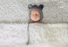 Czapka Teddy 0-3 miesiąca