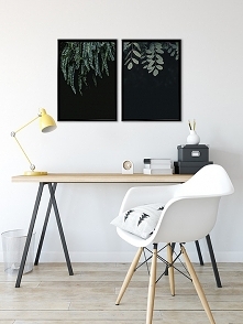 Dwa plakaty -  Liście