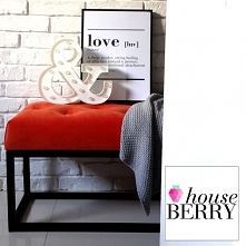 Ławeczka na metalowym stelażu, wybierz wymiar oraz kolor