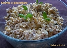 Sałatka z pieczarkami