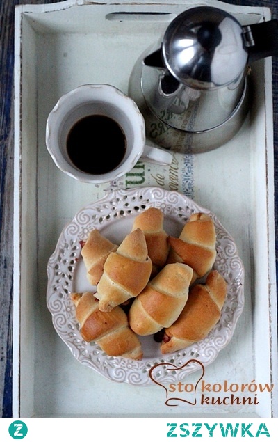 rogaliki drożdżowe