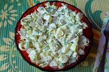 Sałatka z kurczaka i pora