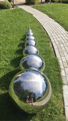 kule ze stali nierdzewnej w różnych rozmiarach. Link do sklepu w komentarzu