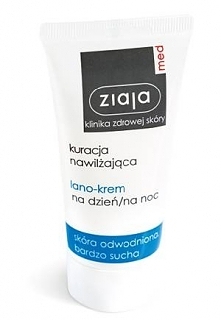 Ziaja Med Kuracja Nawilżająca, lano-krem na dzień i na noc