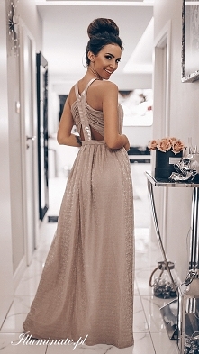 Długa sukienka dla druhny od illuminate.pl <3