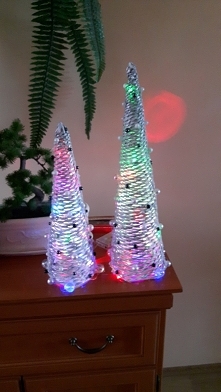 Choinka - wykonanie wiklina...