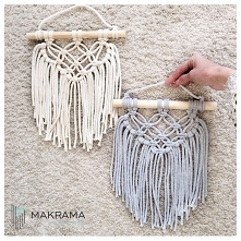 makrama, sznurek bawelniany, dekoracje do domu, inspiracje, Instagram