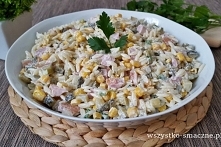 Sałatka z kurczakiem wędzonym