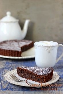 ciasto czekoladowo – orzechowe