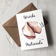 Wróżba Małżeńska - kartka z życzeniami