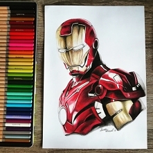 Mój pierwszy rysunek kredkami. I jak? 