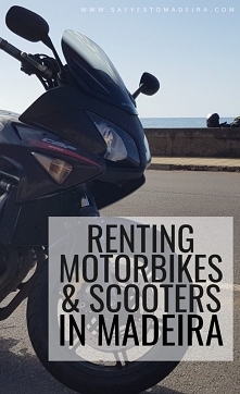 Motorem po Maderze - wycieczka motocyklem przez Maderę. Wynajem motorów i skuterów na Maderze.