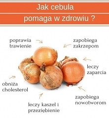 Jak cebula pomaga w zdrowiu?