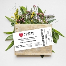 Zaproszenie na ślub  "Bilet lotniczy"