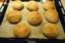 Bułki grahamki krok po kroku