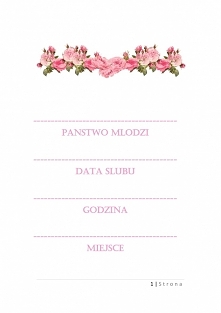 Planer ślubny + gratisy. Aż...