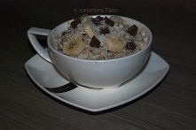 Nocna migdałowa owsianka