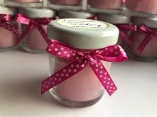 podziękowania dla gości mini świeczki