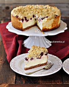 Prosty Sernik z Wiśniami i ...