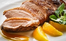 Pieczona pierś z kaczki