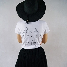 Koszulka ręcznie malowana &...