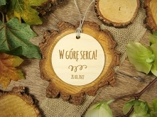 zawieszka na butelkę z drew...