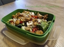 sałatka do pracy :)