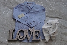 Piekna blekitna koszula